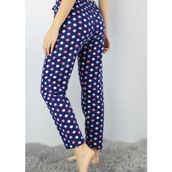 Lady Time Cepsiz Kışlık Polar Kadın Pijama Altı Tek Alt JE15 - Mavi