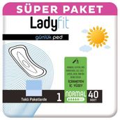 Ladyfit Normal 40x2 80 Adet Günlük Ped