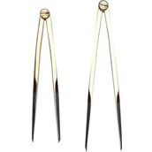 Lalizas 17.8 cm Düz Pirinç Pergel
