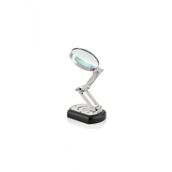 Lamedore Magne Masa Üstü Büyüteç Silver 14x11,5x27 Cm 1kn-49558