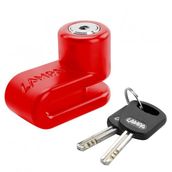 Lampa Pinch Kırmızı 5,5mm Disk Kilidi 2 Anahtarlı 91564