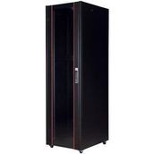 Lande 36U 600x600 Siyah Tekerlekli Rack Kabin