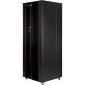 Lande 42U 800x800 Siyah Tekerlekli Rack Kabin