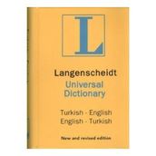 Langenscheidt’s Universal Dictionary English - Turkish / Turkish - English New and Revised Edition - H. J. Kornrumpf - Altın Kitaplar