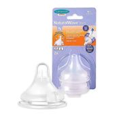 Lansinoh 76010 Natural Wawe Yavaş Akışlı Biberon Emziği