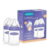 Lansinoh Biberon ve Naturalwave 2x160 ml Biberon Emziği