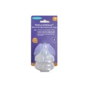 Lansinoh Natural Wave 2'li Hızlı Akış Silikon Biberon Emziği