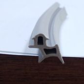 Larende Plastik Gri PVC Fitil 10 mt Tüm Standart PVC Uyumlu Kapı Pencere Contası