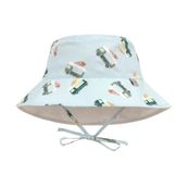 Lassig Bucket Hat UV Korumalı Çocuk Şapkası – Ice Cream Truck Illusion Blue | UPF 80 Güneş Koruması, Hızlı Kuruyan, Çift Taraflı Kullanıma Uygun (1-3 Yaş)