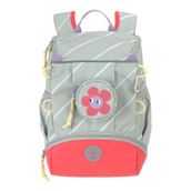 Lassig UP Happy Trails Mini Outdoor Sırt Çantası, Çok Renkli, 3 Yaş ve Üzeri,%100 Geri Dönüştürülmüş Polyester, Su İtici, Reflektör Detaylı, 22x14x32 cm, Kreş ve Doğa Gezileri için (Çiçek)