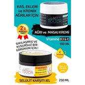 LAST TOUCH 2'li Paket Anti Selülit-çatlak Karşıtı Jel 250 Ml - Ağrı Ve Masaj Kremi 100 Ml