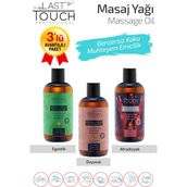 Last Touch Masaj Yağı Aromaterapi 3'Lü Seri Egzotik-Afrodizyak-Duyusal