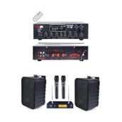 Lastvoice Black Large Plus Paket-1 Hoparlör ve Anfi Anons Ses Sistemi Seti