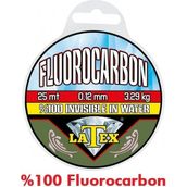 Latex Effe 25 m 0,12 mm Fluorocarbon Misina