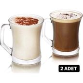 Lav 2 Adet Lav Zen Plus Cam Kupa - Şeffaf