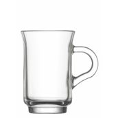 Lav Ada 6'lı Kulplu Çay Bardağı