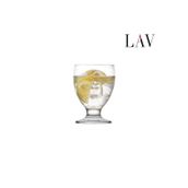 LAV Alara Cam Meşrubat Bardağı 6'lı 290 ml Tablalı (Tatlı Servisi , Dondurmalık , Su Bardağı )