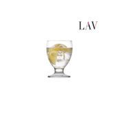 LAV Empire Cam Şampanya Kadehi 6'lı 220 ml Ayaklı (Kahve Yanı Su/Kokteyl Bardağı)