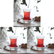 LAV İnci 6'lı Çay Bardağı 3lü paket