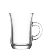 Lav Yudum 6'lı Kulplu Çay Bardağı