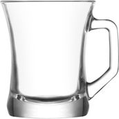 Lav Zen Plus Kupa Bardak 225 cc 3'lü Set - Şeffaf
