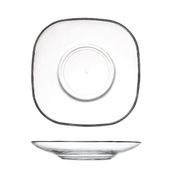 Lav ZEN277 6'lı Cam Çay Tabağı Seti