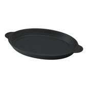 Lava 18x24 CM Döküm Demir Yekpare Çift Kulplu Oval Fajita Tabağı LV ECO FT 1824 T10