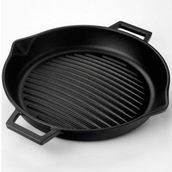 Lava 30 cm Yuvarlak Izgara Tava