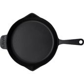 Lava Döküm Demir Saplı Yuvarlak 28 cm Izgara Tava