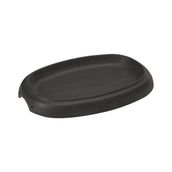 Lava Döküm Oval Fajita Tabağı Ölçü 26X19CM.