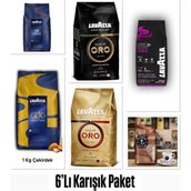 Lavazza Çekirdek Kahve 6'lı Karışık Set - 6 kg