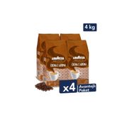 LavAzza Crema E Aroma Espresso Çekirdek Kahve 4'lü Avantajlı Paket | 1 kg x 4 Paket