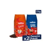 LavAzza Crema E Gusto, Suerte Çekirdek Kahve 1 Kg | 2'li Tanışma Paketi