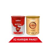 LavAzza Qualità Oro + Qualità Rossa Filtre Kahve Teneke Kutu (250gr) 2'Li Paket