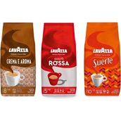 Lavazza Qualità Rossa + Suerte + Crema E Aroma Çekirdek Kahve 1kg | 3'lü Paket - 3 kg