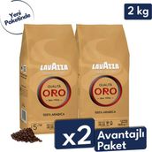 Lavazza Qualita Oro 1 Kg Çekirdek Kahve İtalya Menşeli Taze Çekilmiş Aromalı - Çekirdek (Öğütülmemiş)