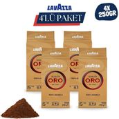 Lavazza Qualita Oro %100 Arabica Öğütülmüş Filtre Kahve 250 Gr | 4'Lü Paket