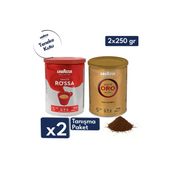 Lavazza Qualita Oro, Qualita Rossa Filtre Kahve 250 Gr Teneke Kutu | İkili Avantajlı Paket