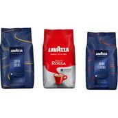 Lavazza Süper Crema Espresso 1 kg + Lavazza Gran Espresso 1 kg + Lavazza Qualita Rossa Çekirdek Kahve 1 kg - 3 kg