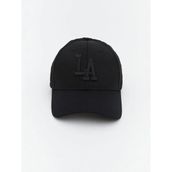 LC Waikiki La Nakışlı Erkek Kep Şapka (S6) - Black - Standart