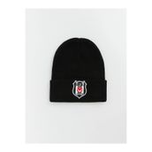 LC Waikiki Siyah Beşiktaş Lisanslı Erkek Çocuk Bere