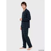 Lc Waıkıkı Yeşil Regular Fit Ekose Erkek Pijama Takımı