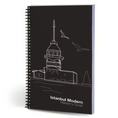 Le Color Çizgili Kız Kulesi İstanbul Modern Defter