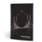 Le Color Çizgili Köprü İstanbul Modern Defter