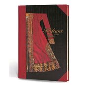 Le Color Osmanlı Kaftan Journal Çizgili Kırmızı Defter