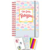 LeColor Bebek Anı Defteri ve Hamile Albümü Pembe + Sticker