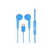 Lecoo EH104 Kablolu 3.5 mm Mavi Jacklı Kulak İçi Mikrofonlu Kulaklık