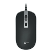 Lecoo MS104 1600 Dpi Siyah USB Kablolu Mouse