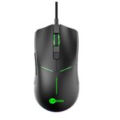 Lecoo MS109 Siyah Kablolu RGB Makro Tuşlu Optik 6400 Dpi Gaming Mouse