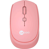 Lecoo WS202 Pembe 1200 Dpi USB Kablosuz Mouse